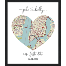 Load image into Gallery viewer, Custom Map of Your Heart (Special Offer)