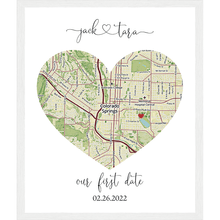 Load image into Gallery viewer, Custom Map of Your Heart (Special Offer)
