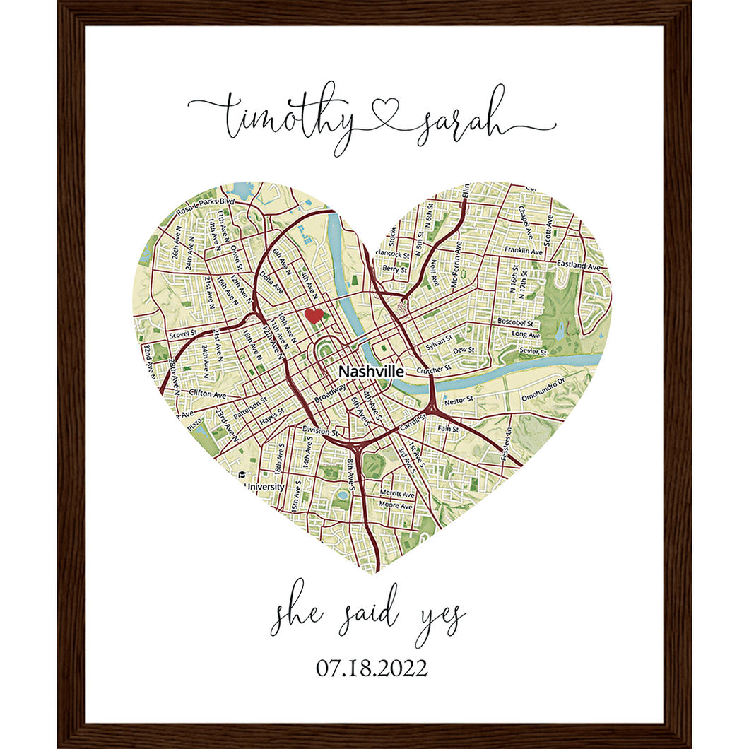 Custom Heart Map