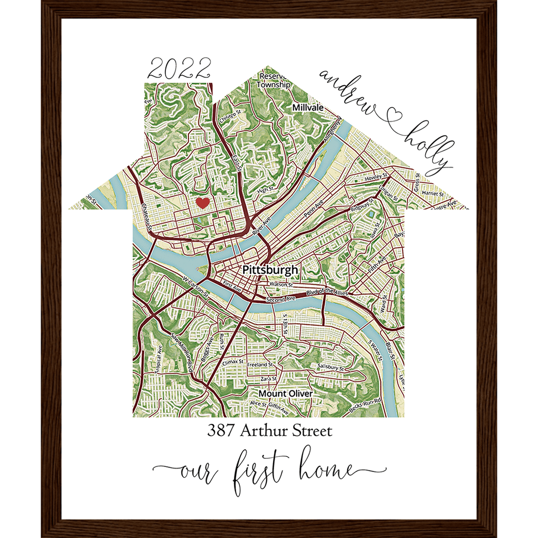 Custom Home Map