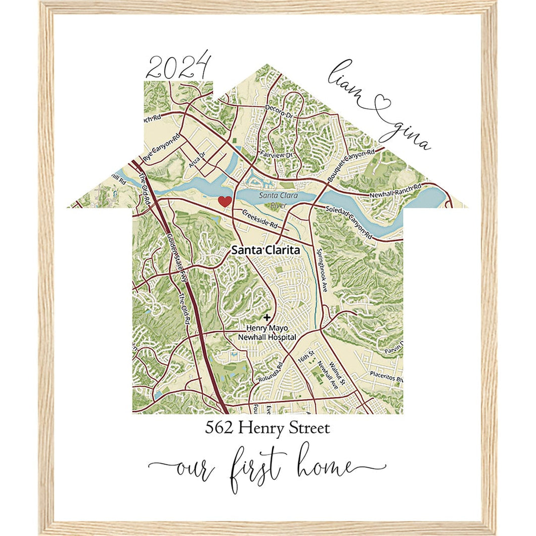 Custom Home Map