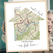 Load image into Gallery viewer, Custom Map of Your Home - The Perfect Gift for Any Special Occasion
