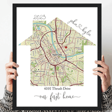 Load image into Gallery viewer, Custom Map of Your Home - The Perfect Gift for Any Special Occasion
