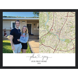 Custom Map With Your Photo - The Perfect Gift for Any Special Occasion