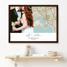 Load image into Gallery viewer, Custom Map With Your Photo - The Perfect Gift for Any Special Occasion
