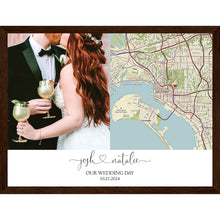 Load image into Gallery viewer, Custom Map With Your Photo - The Perfect Gift for Any Special Occasion
